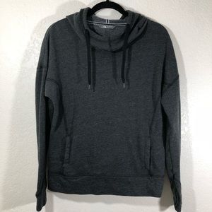 The north face grey pullover hoodie women medium